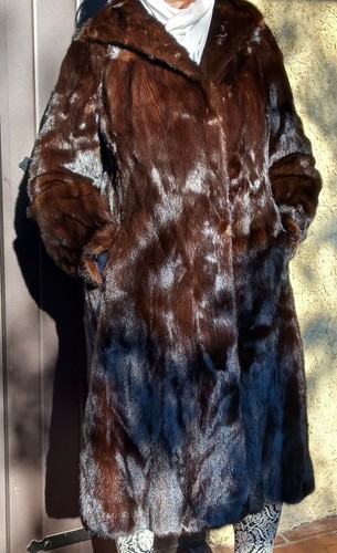 Manteau fourrure vison - manteau,