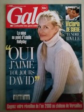 Magazine Gala n° 332 du 21 octobre 1999 - Michel Sardou / Johnny Hallyday / Faye