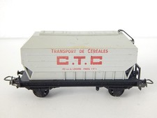HORNBY UN WAGON CEREALIER CTC A ESSIEU HO SANS BOITE