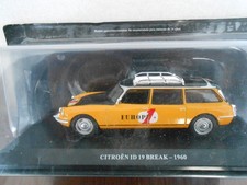 Voiture CITROEN ID 19 BREAK  1960 PUBLICITAIRE EUROPE  1 NEUVE 1 /43 Altaya