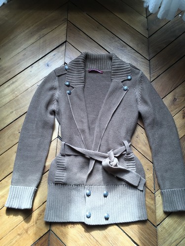 Veste maille coton comptoir - en,
