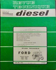 REVUE TECHNIQUE TRACTEUR  AGRICOLE FORD 660O 6700 7600 7700 DIESEL + MAN CITROEN