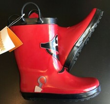 NWT GYMBOREE Boys SIZE 1 Pirate RAINBOOTS