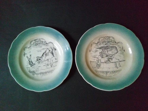 Assiette decor corrida de - 2,