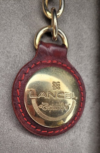 Vintage lancel key - key, ring