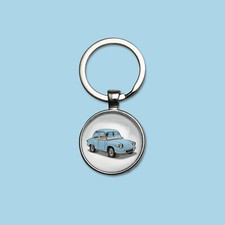 Porte clés panhard - porte-clés, bleu