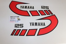 TY 125  YAMAHA  EMBLÈMES COMPATIBLE   