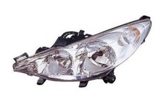 Phare Avant Gauche H1+H7 Peugeot 207 2006-2013 Optique Neuf Fr Livraison 72H