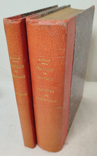 M DOUAT Lot 2 Livres Pratique des Travaux Construction 1909 LIVRE Sciences YE2