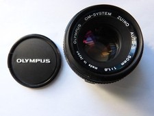 Objectif photo Olympus Zuiko Auto-S OM System  50 mm f/1.8  champignons