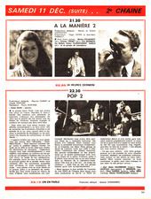 PROGRAMME   avec " SHEILA  "