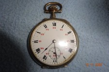 Belle Montre à gousset  Arts déco ,fonctionne a réviser