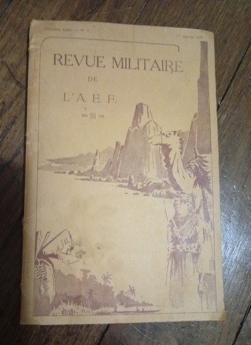 Rare 1937 revue militaire - revue, de