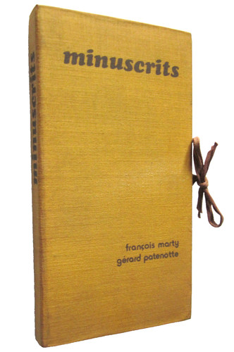 Minuscrits francois marty - minuscrits,