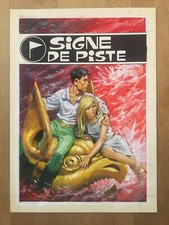 Pierre Joubert - Original de couverture - Signe de Piste - TBE