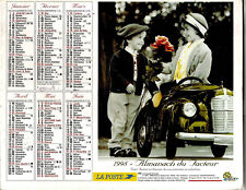 Calendrier Almanach PTT 1998. Couples d'enfants.