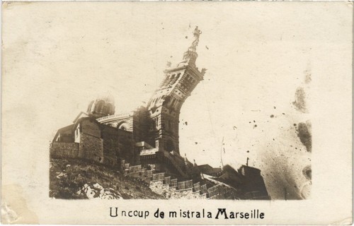 Cpa marseille coup - marseille, de