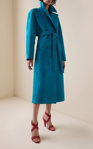 Trench femme ceinturé - , en