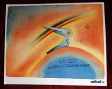 Affiche Unicef l'Espoir des