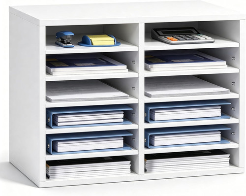 Organisateur bureau bois - de,