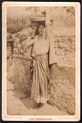 Algérie enfant marchand de - algérie.,
