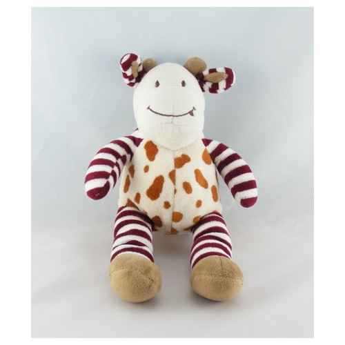 Doudou vache blanche taches