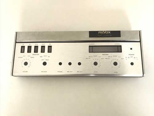Revox a77 face avant - revox, /