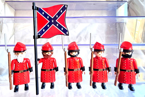 Playmobil soldats sudistes - playmobil,