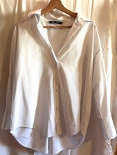 ZARA chemise blanche oversize  taille XS ou 34 / 36