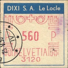 Suisse Mécanique M3120 DIXI SA 560 (ø)