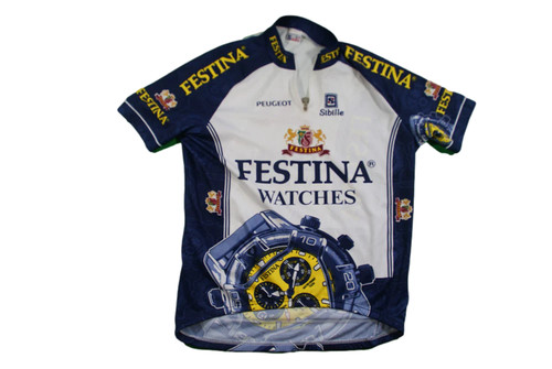 Maillot vélo rétro - , festina