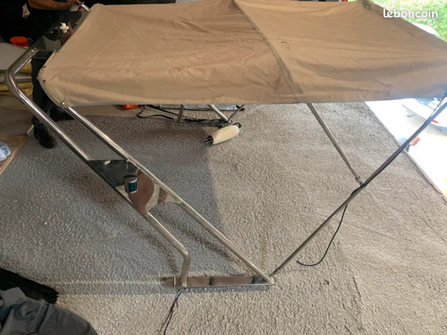 Roll bar inox bateaux semi - bar,