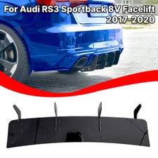 Diffuseur Pare Chocs Arrière Spoiler Pour Audi RS3 Sportback 8V Facelift 17-20