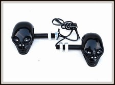 X4pcs Clignotant Tête de Mort