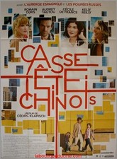 CASSE TETE CHINOIS Affiche Cinéma 160x120 cm pliée  Movie Poster CEDRIC KLAPISCH