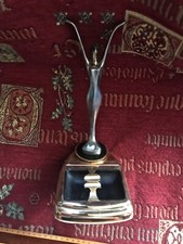 ancien vide poche ange ailé bouchon radiateur mascotte auto ashtray cendrier vtg