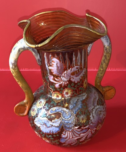 Vase verre soufflé - verre,