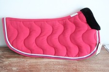 Tapis de selle Equitation Cheval EQUITHEME  Full  Taille unique Rose Foncé
