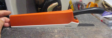 Ancien Couteau de Cuisine Wiltshire Etui Aiguiseur TEFAL Orange Style années 70