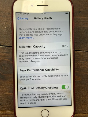 Iphone plus red - 7,