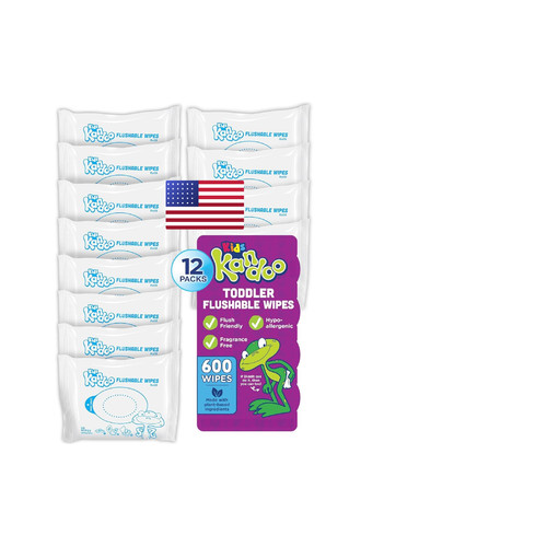 Flushable wipes for - flushable, and
