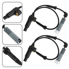 2Pcs Front L/R ABS Speed Sensor 34521164651 pour BMW E46 323i 325i 328i M3 FR
