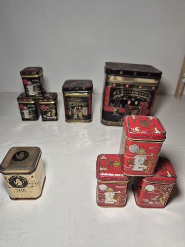 Lot boite thé en - lot, de