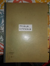 trieur carton ancien classeur rangement factures