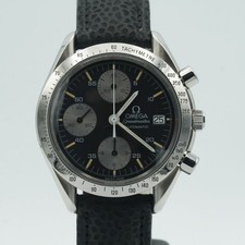 OMEGA SPEEDMASTER DATE HOMME 1750.043 AUTOMATIQUE 39MM BEAU EN ACIER NOIR OM396