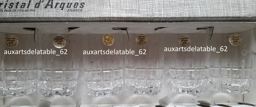 Cristal arques gobelets - 6,