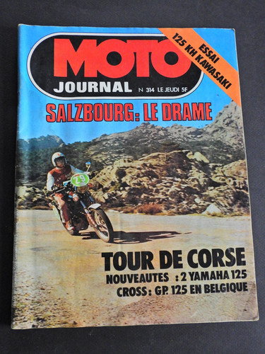Ancienne revue moto journal - , "moto