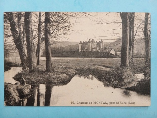 Cpa château montval - cpa,, de