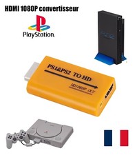 Adaptateur HDMI Console PlayStation Rétro PS1, PS2  Audio 3,5mm