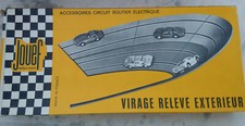 JOUEF VIRAGE RELEVE EXTERIEUR REF 326 POUR CIRCUIT + ELEMENTS + BOITE ORIGINE